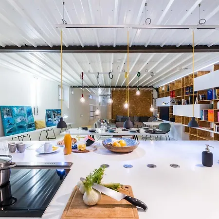 アパート California Keyweek Loft Center With Parking